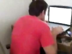 She Makes Him Stop Working